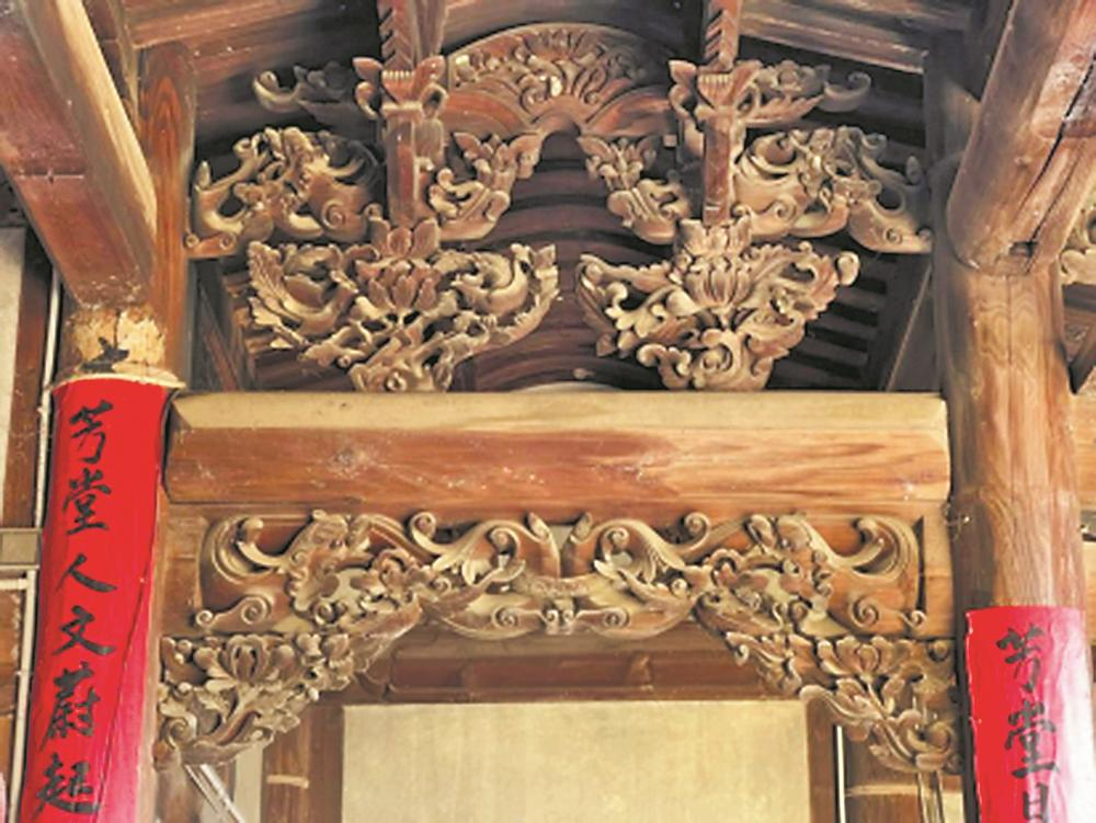 三明传统民居装饰“龙纹”造型
